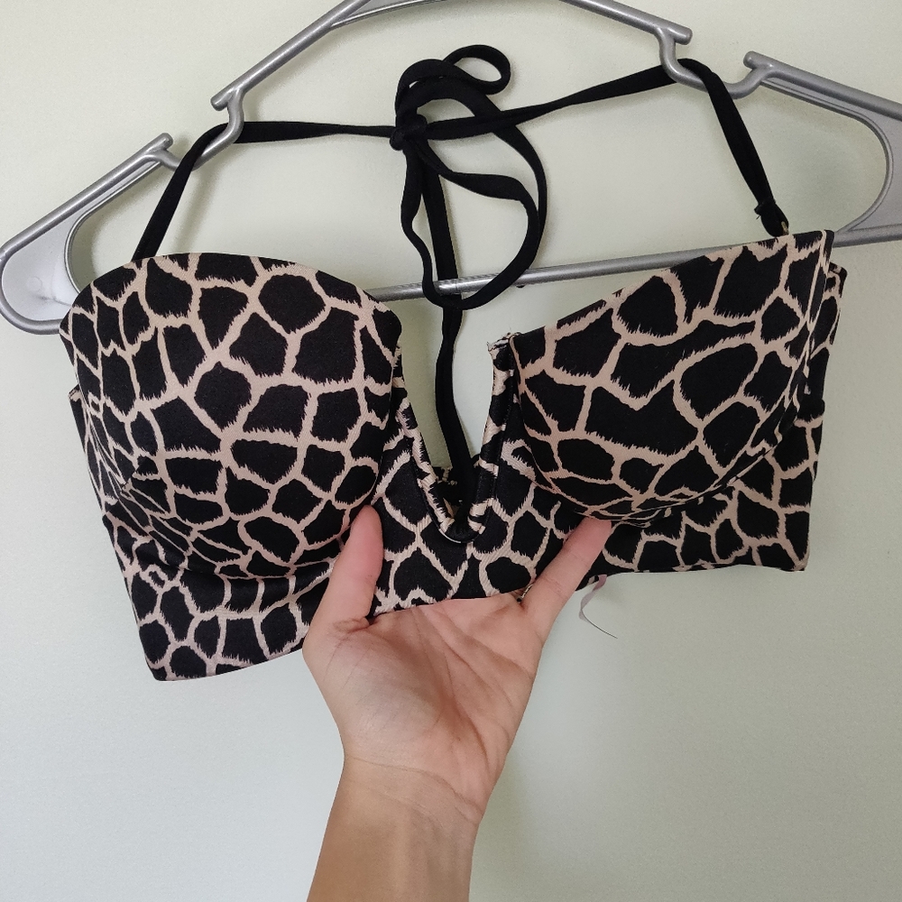 Cheetah print VS swim suit Top only
